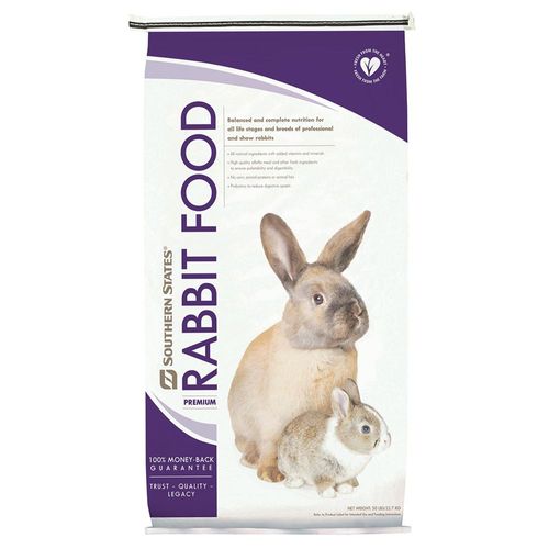 Premium Rabbit Food Pellets with 18% Protein 50 pound bag