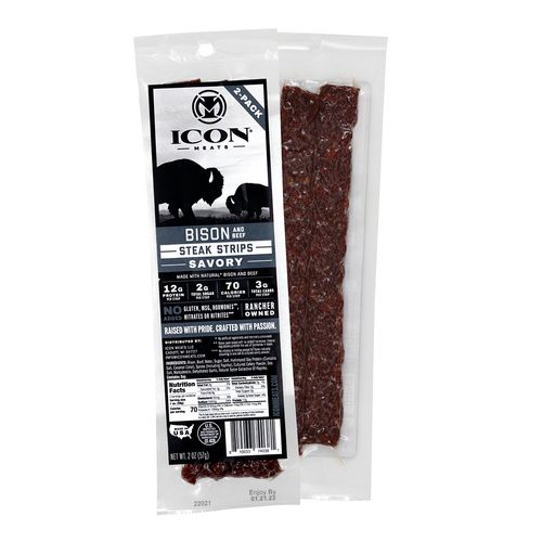 Savory Bison & Beef Strips 2 oz.