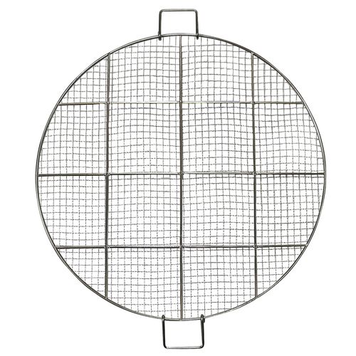 Carolina Cooker 21" Round Stainless Steel Steam Grate with Handles
