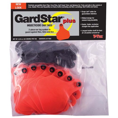GuardStar Plus Orange Insecticide Ear Tags (25 count)