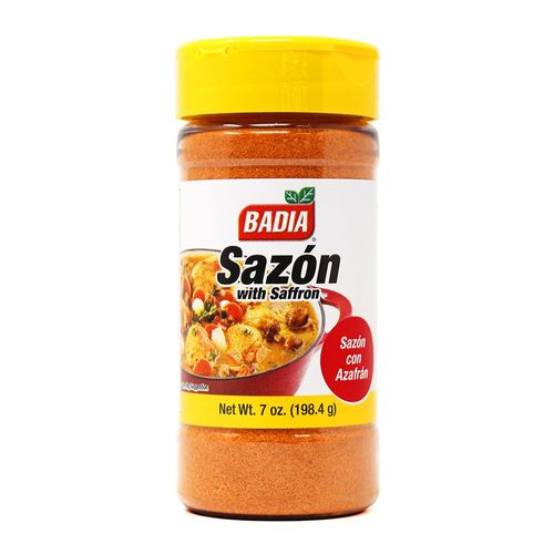Badia Sazon with Saffron 7 Ounces