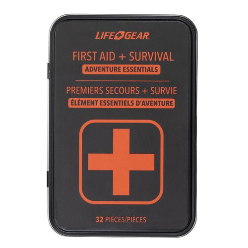 32 Piece First Aid and Survival Kit