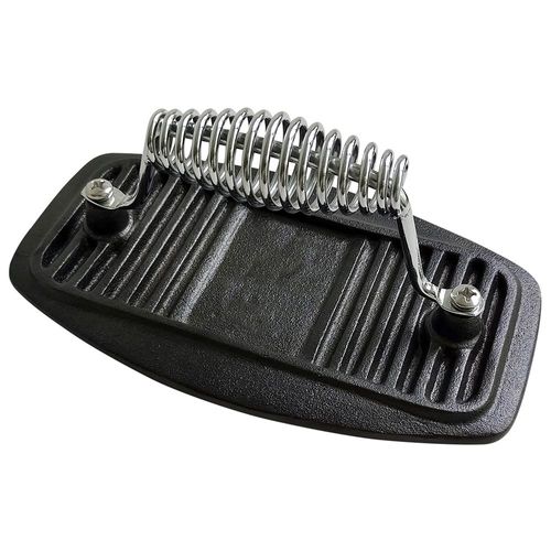 Carolina Cooker Bacon Press Preseasoned Cast Iron
