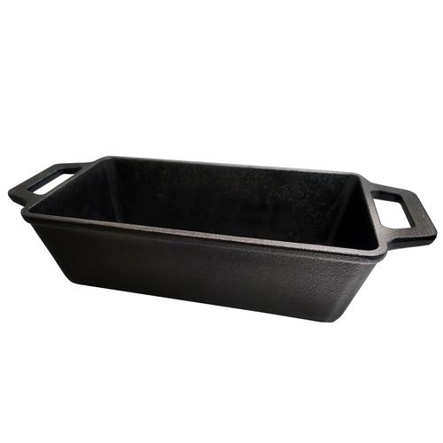 Carolina Cooker 8.5" x 4.5" Preseasoned Bread Pan