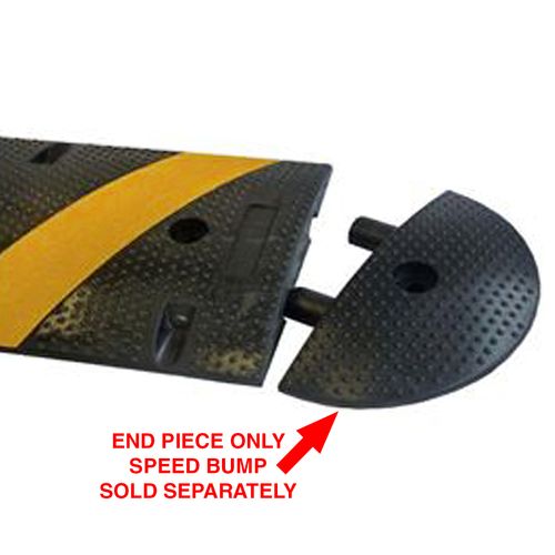 7.5 in. Rubber End Speed Hump