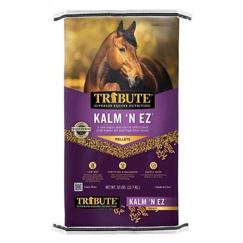 Tribute Kalm 'N EZ Pellet Horse Feed 50 lbs.