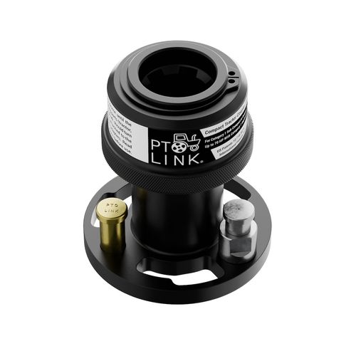 PTO Link Compact System (White) Female Plate Tractor End