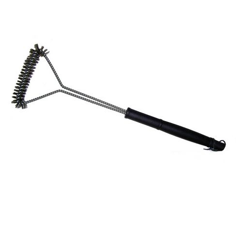 Wide Head Spiral Grill Brush with 20" Handle