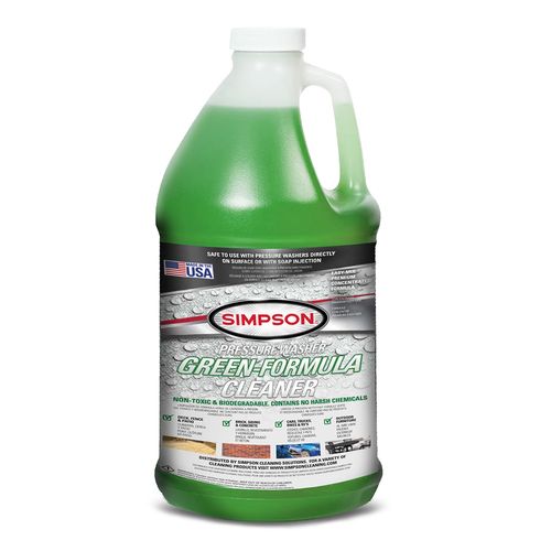 Simpson Pressure Washer Green Formula Cleaner (One Gallon)