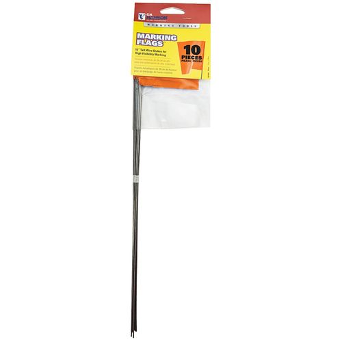 Stake Flag Orange 15 in.