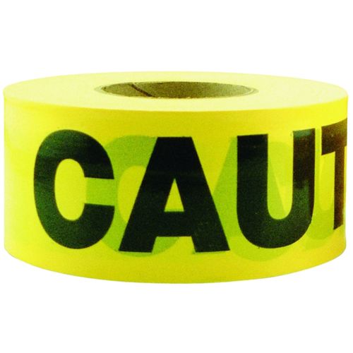 Tape Caution 1000Ft. x 3in. Barricade