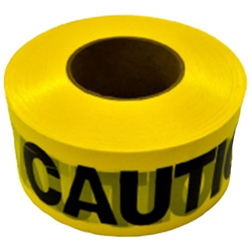 Tape Caution Barricade 3in. x 300ft. 1.5Mil