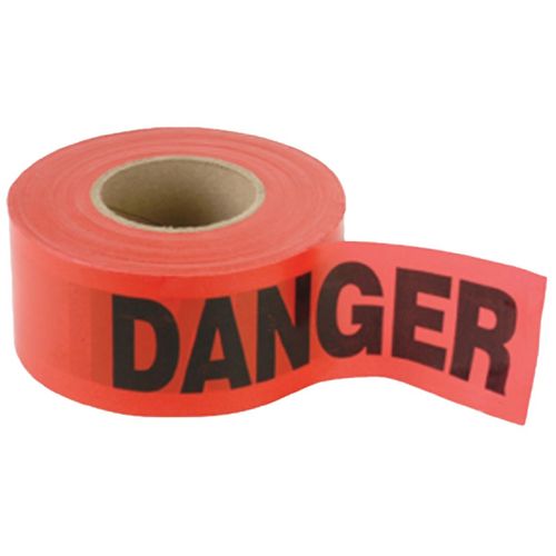 Tape Danger Barricade 2ML 3in. x 1000ft.