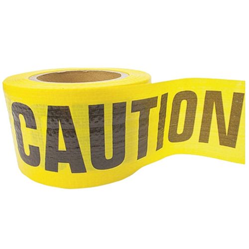 Tape Caution Barricade 2ML 3in. x 500ft.