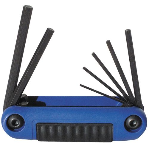 Key Hex Set 7 Piece SAE Ergo-Fold-Up Small