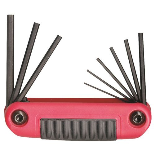 Key Hex Set 9 Piece SAE Ergo-Fold-Up Small