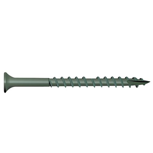 Screw Deck Star Drive Green #9 2-1/2 in.