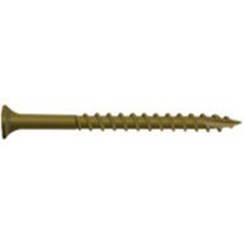 Screw Deck Star Drive #8 Tan 2 in.