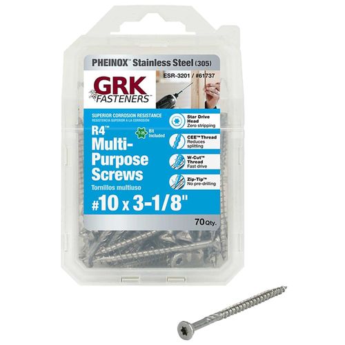 Screw Deck 305SS #10 3-1/8 in. (70 pk.)