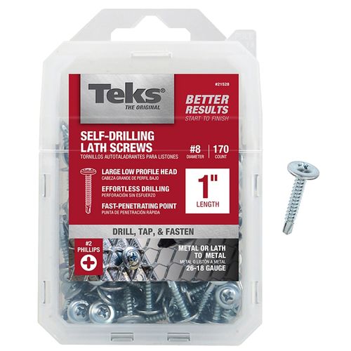 Screw Lath #2 Phillips 1 in. #8 Thread (170 Qty.)