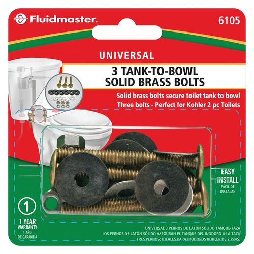 Bolt Tank To Bowl2-3/4 in. (3 pk.)