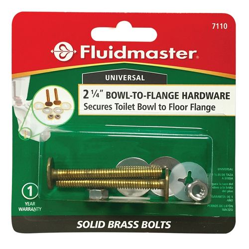 Bowl-to-Floor Bolts 2-1/4"