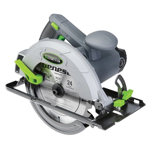 Genesis Circular Saw 13A 7-1/4 in. Diameter Blade GCS130