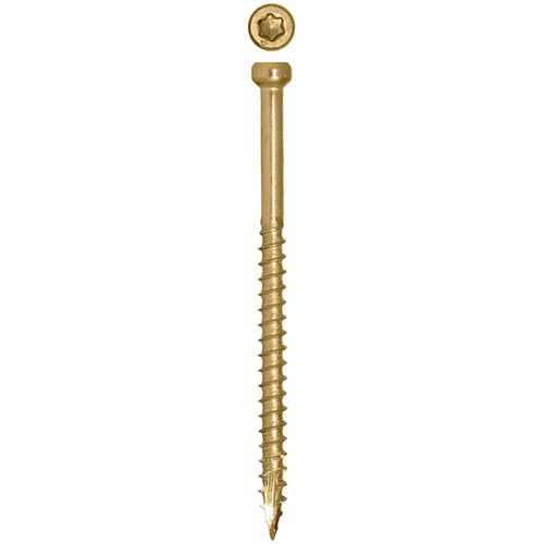 FIN/Trim Head Screws #8 x 2-1/2 in. 100 Qty.