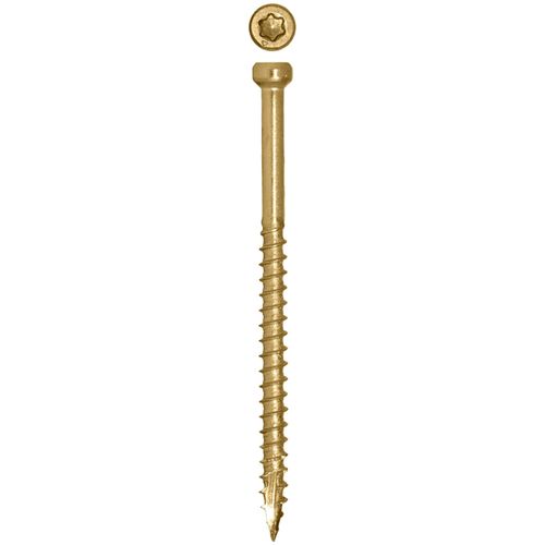 FIN/Trim Head Screws #9 x 5 in. 50 Qty.