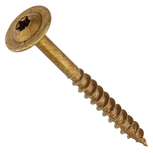 Low-Profile Cabinet Screws #8 x 3-1/8 in. 50 Qty.