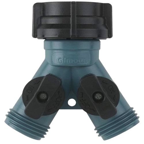 Y-Connector for Garden Hose with Cut-Off 800174-1002