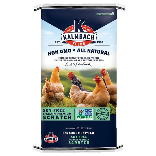 Kalmbach Soy Free 5 Grain Premium Scratch Feed