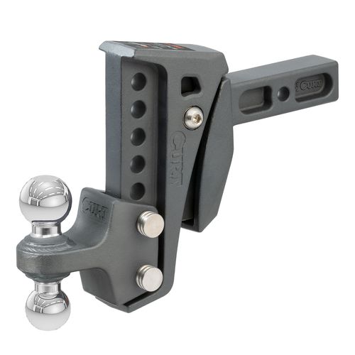 Curt™ Rebellion XD Adjustable Cushion Hitch with 2 inch Shank