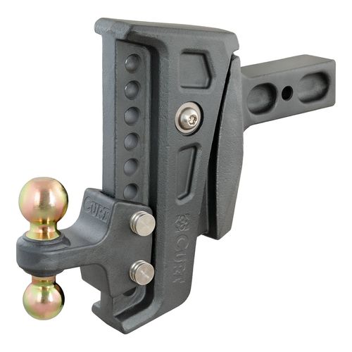 Curt™ Rebellion XD Adjustable Cushion Hitch with 2-1/2 inch Shank