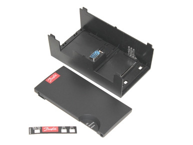 130B1088 Danfoss LCP Blindcover, w/ Danfoss logo, IP20/21
