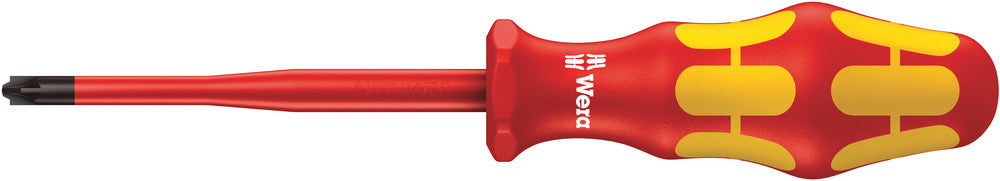 165 iS PZ/S VDE Insulated screwdriver with reduced blade diameter for PlusMinus screws