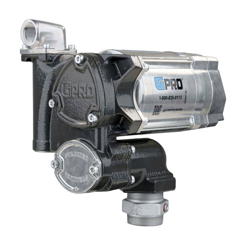 GPI GPRO V20-115RD-N08 Series 1 in. 115V AC 20 GPM Fuel Transfer Pump, Remote Dispenser