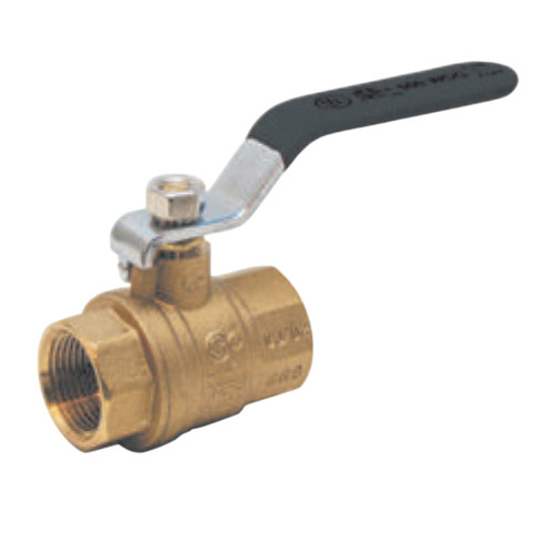 PCI 171N-112-NPT 1 1/2 in. x 1 1/2 in. NPTF Full Port Low Pressure Brass Ball Valve - 600 PSI, Regular Handle
