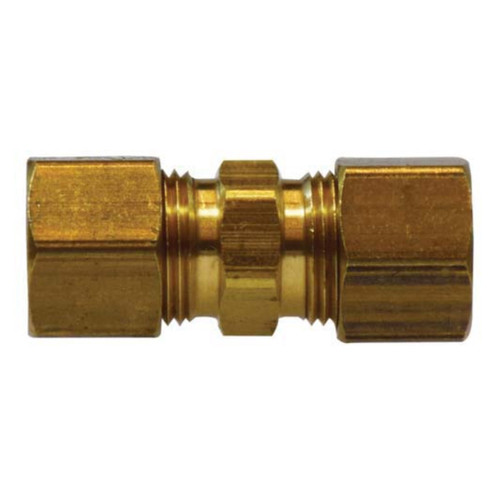 Midland Industries 18069L Brass Light Pattern Compression Union, 5/8 in. x 5/8 in.