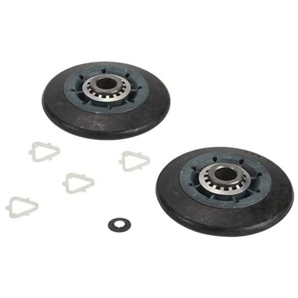Whirlpool Replacement Rear Drum Support Roller Kit For Dryer, Part # 349241t