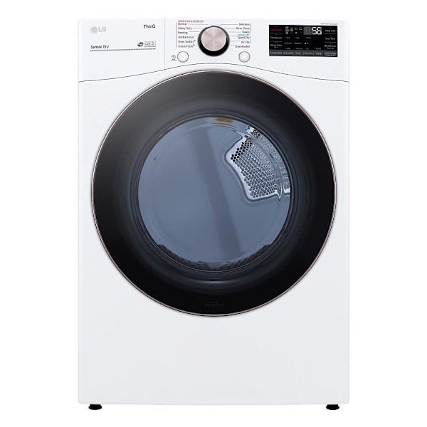 7.4 Cu.ft. Electric Dryer With Sensor Dry, Turbosteam™, White