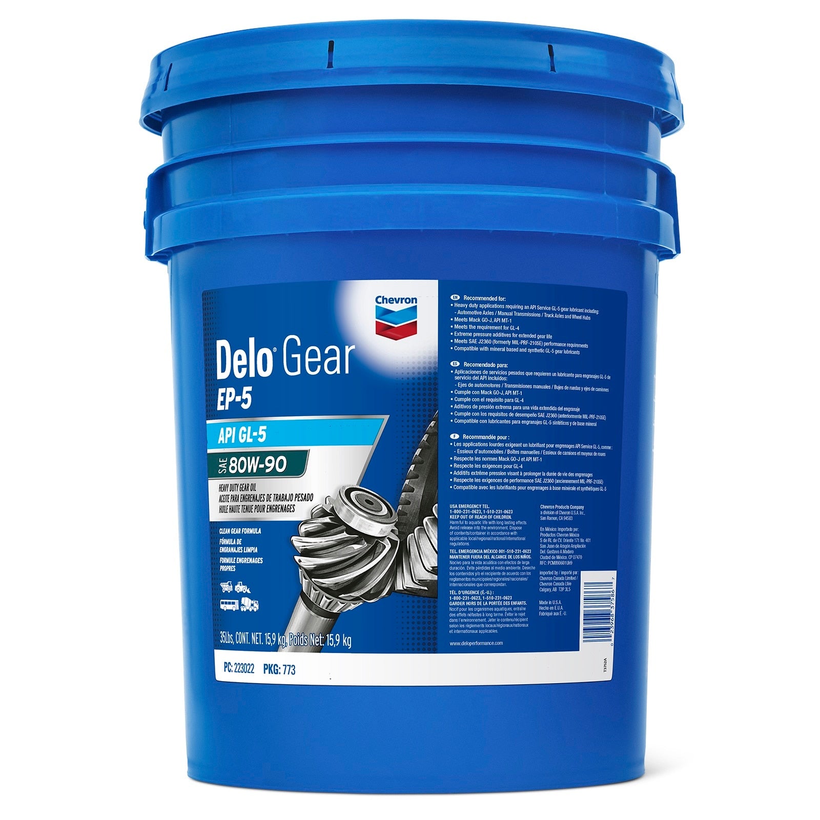 Genie Part # 223022773CHVPK – Axle Oil