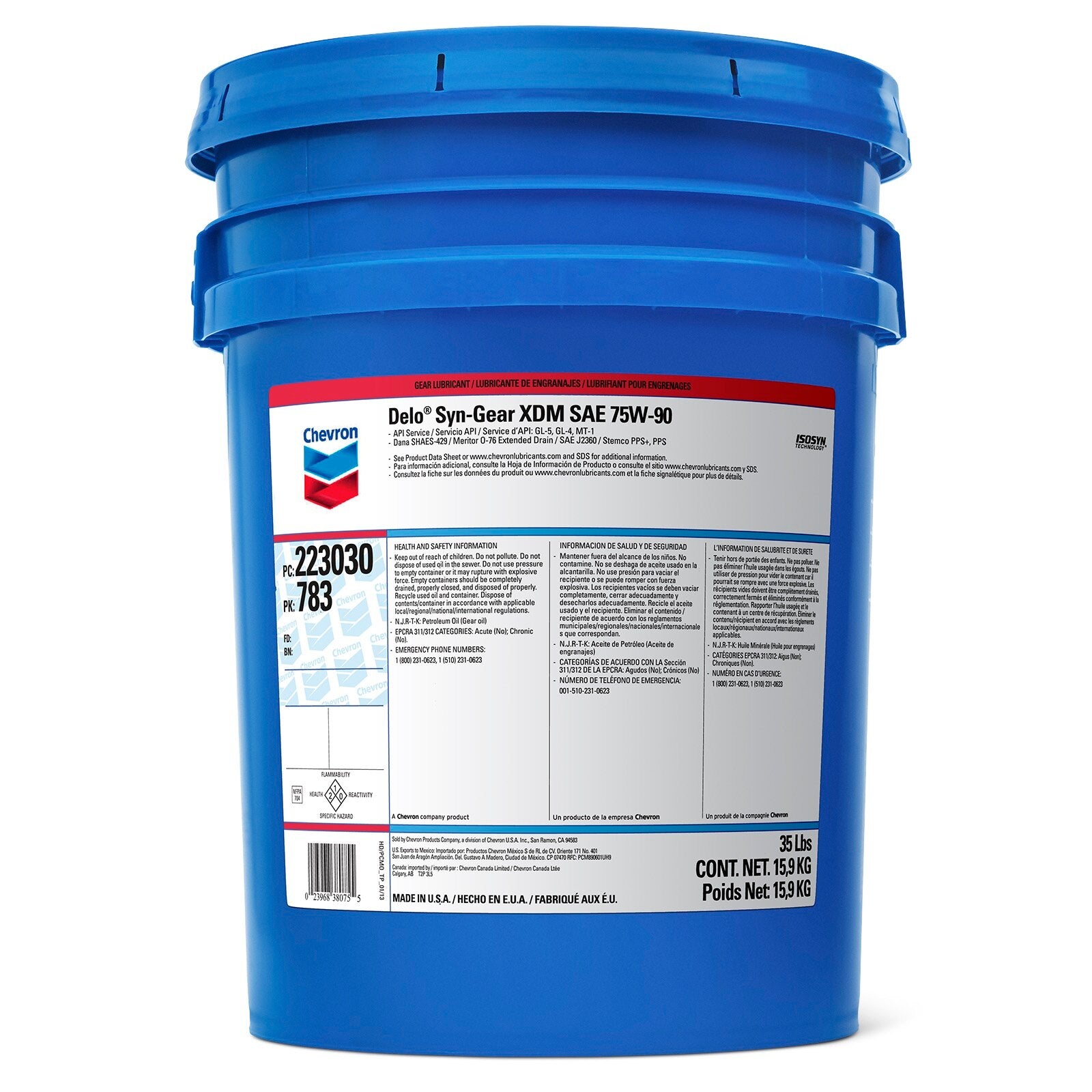 Genie Part # 223030783CHVPK – Axle Oil