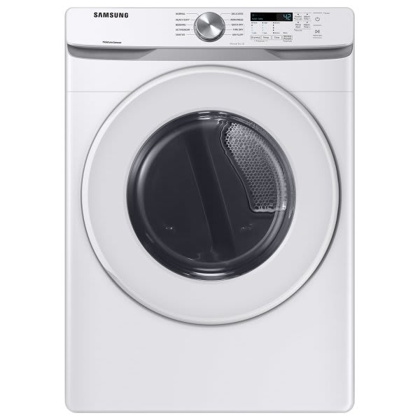 Samsung 7.5-cu ft Stackable Vented Electric Dryer ( White )