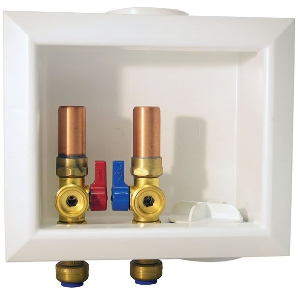Tectite 1/2 In Brass Push-To-Connect X 3/4 In Male Hose Washing Outlet