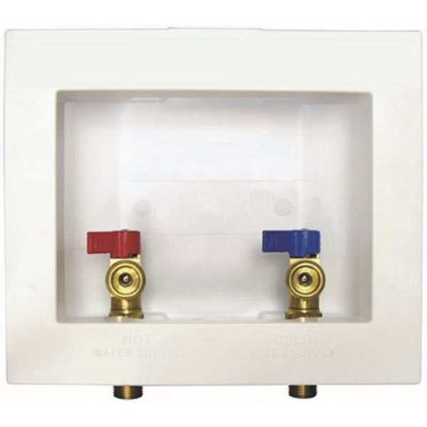 ProPlus Washer Outlet Box With Valves