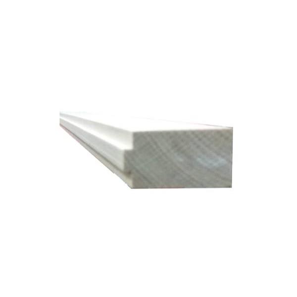 3/4 In. X 8 Ft. Top Molding Mounting Strip In Natural Birch