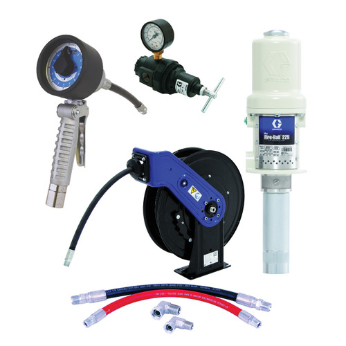 Graco Mini Fire-Ball 225 3:1 Dispensing Package With Mechanical Meter