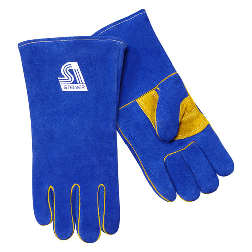 Steiner Ind. 2519B 14 in. Side Split Cowhide Stick Welding Gloves - ThermoCore™ Foam Lined