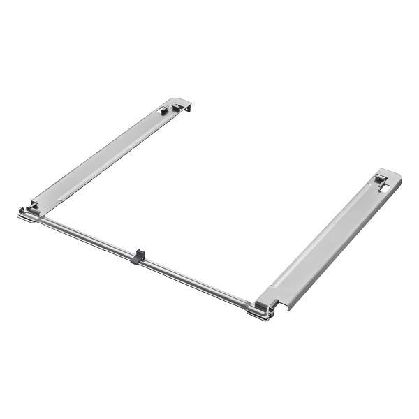 Lg 27 In. Chrome Washer And Dryer Laundry Stacking Kit, Part #KSTK4